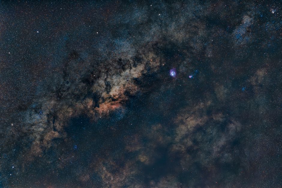 Stunning capture of the Milky Way displaying intricate star formations and celestial beauty.